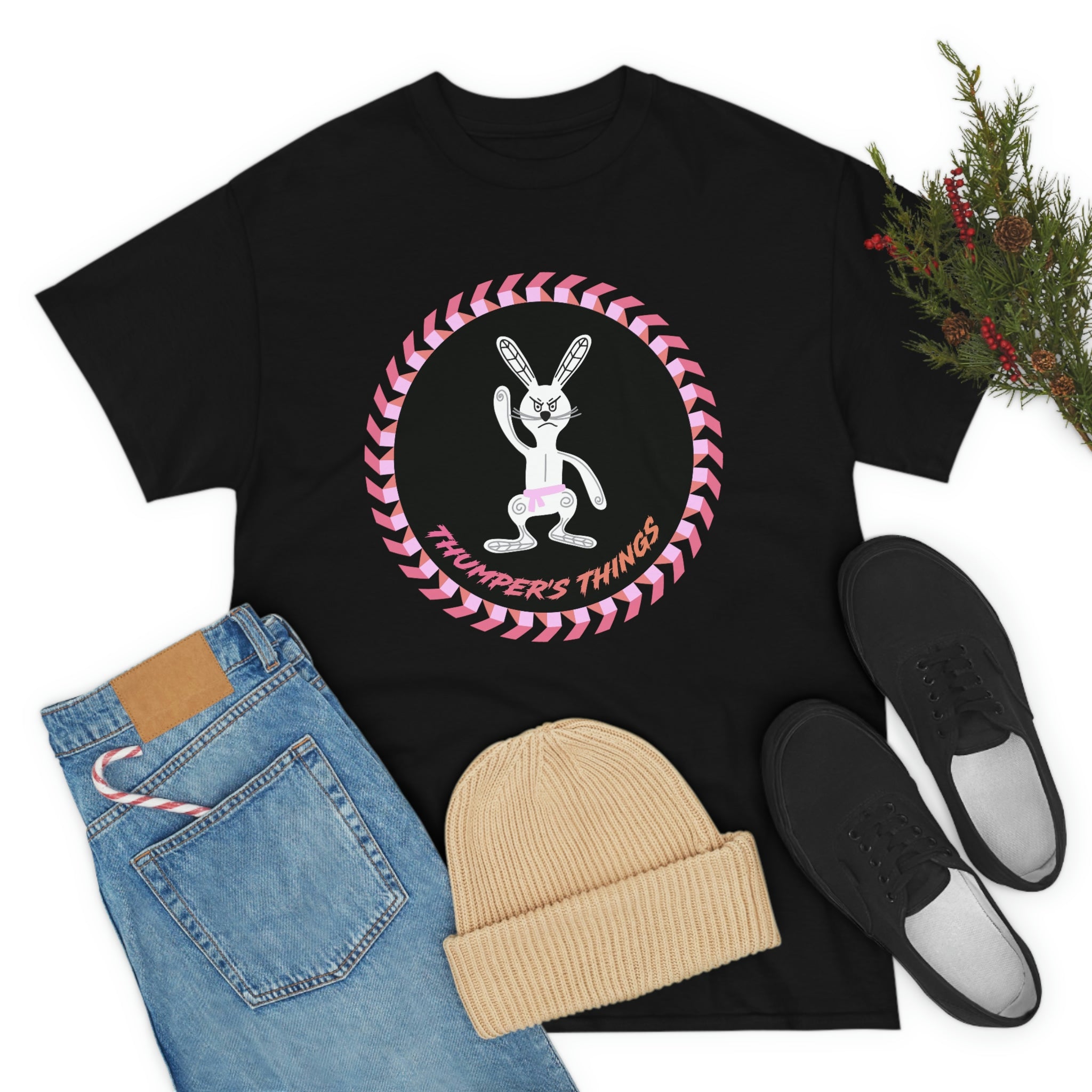 Pink Thumper's T-shirt